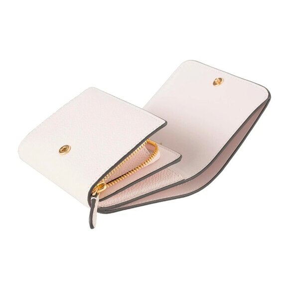 S Kate Spade Kayla Embellished Spade L-Zip Wallet KK113 Light Pink Leather NWT - Picture 9 of 13